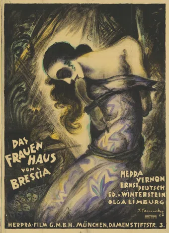 das frauenhaus von brescia 1920 poster