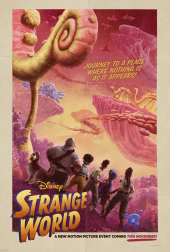 strange world 2022 poster