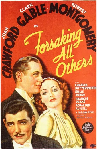 forsaking all others 1934 poster