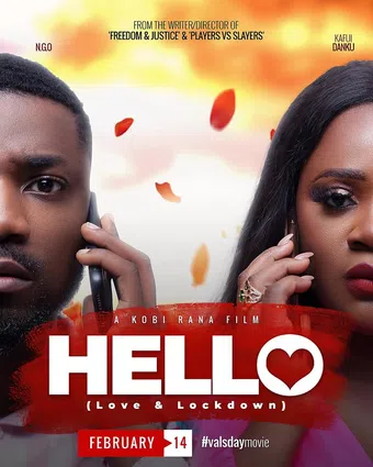 hello (love & lockdown) 2021 poster