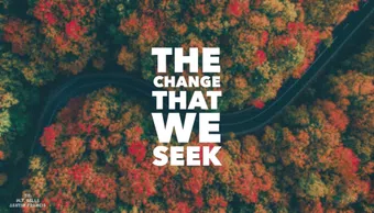 the change that we seek poster