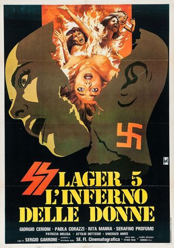 ss lager 5: l'inferno delle donne 1977 poster