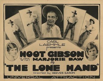 the lone hand 1922 poster