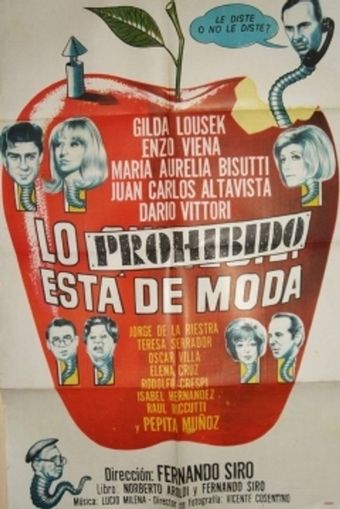 lo prohibido está de moda 1968 poster