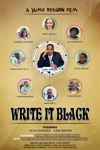 write it black 2022 poster