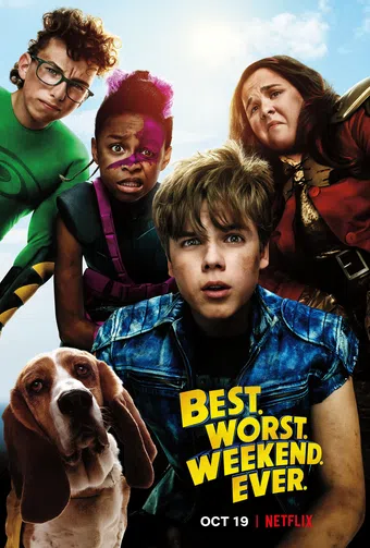 best. worst. weekend. ever. 2018 poster