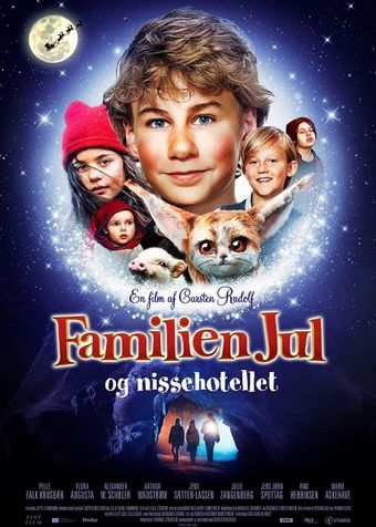 familien jul og nissehotellet 2021 poster