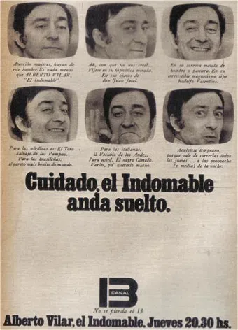 alberto vilar, el indomable 1974 poster