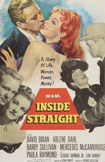 inside straight 1951 poster