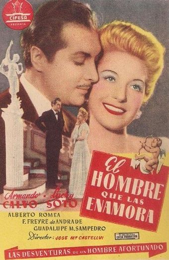 el hombre que las enamora 1944 poster