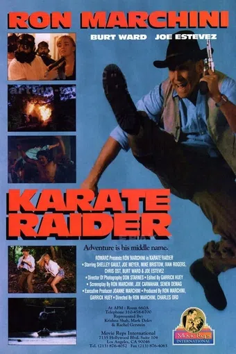 karate raider 1995 poster