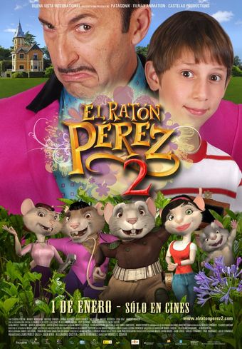 el ratón pérez 2 2008 poster