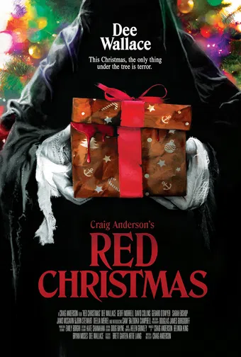 red christmas 2016 poster