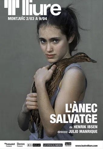 teatre lliure: l'ànec salvatge 2020 poster