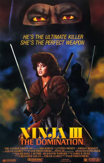 ninja iii: the domination 1984 poster