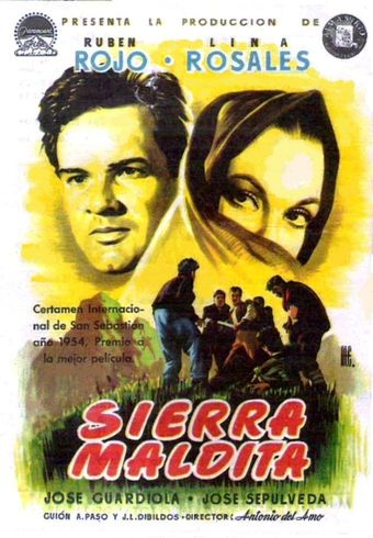 sierra maldita 1954 poster