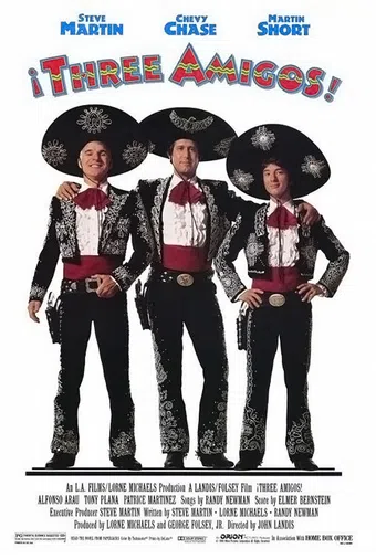 three amigos! 1986 poster