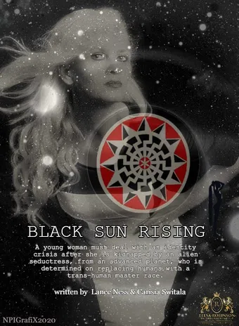 black sun rising poster