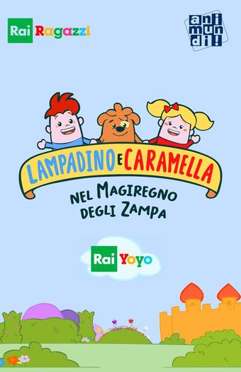 lampadino e caramella nel magiregno degli zampa 2020 poster