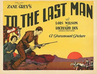 to the last man 1923 poster