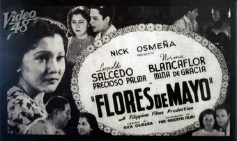 flores de mayo 1940 poster