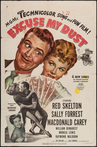 excuse my dust 1951 poster