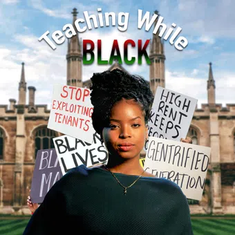 teaching while black poster