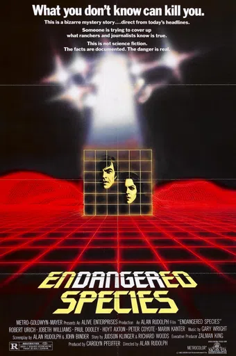 endangered species 1982 poster