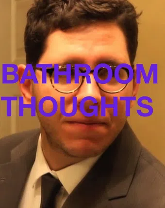 bathroom thoughts 2012 poster