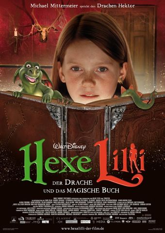 hexe lilli: der drache und das magische buch 2009 poster