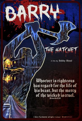 barry the hatchet poster