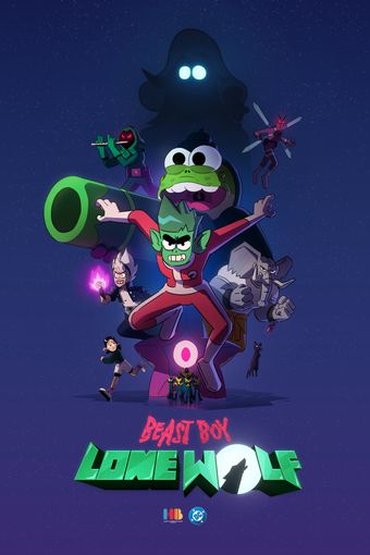 beast boy: lone wolf 2024 poster