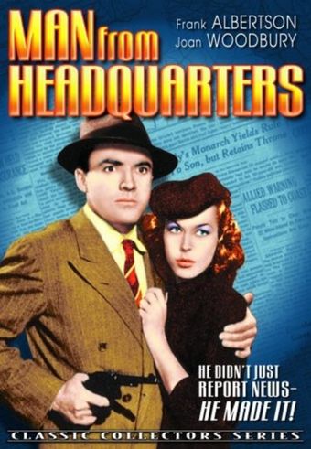 man from headquarters 1942 poster