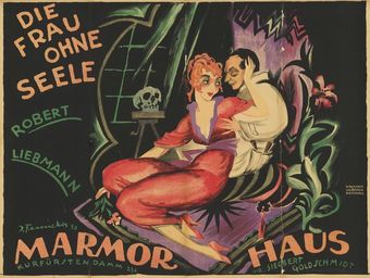 die frau ohne seele 1920 poster