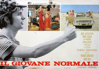 il giovane normale 1969 poster