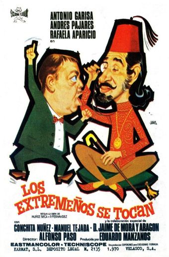 los extremeños se tocan 1970 poster