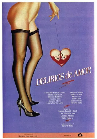 delirios de amor 1986 poster