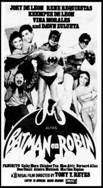 alyas batman en robin 1991 poster