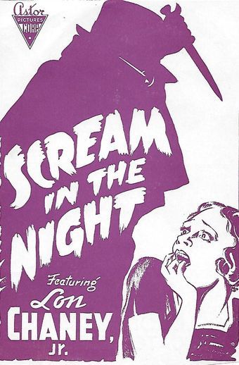 a scream in the night 1935 poster