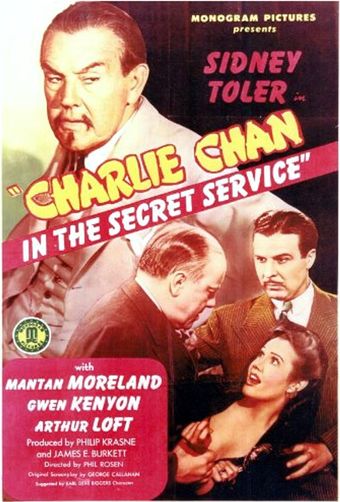 charlie chan in the secret service 1944 poster