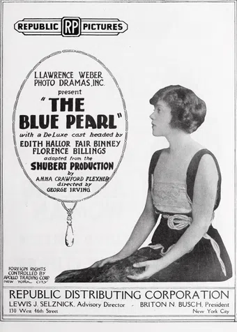 the blue pearl 1920 poster