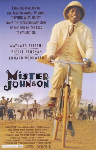 mister johnson 1990 poster