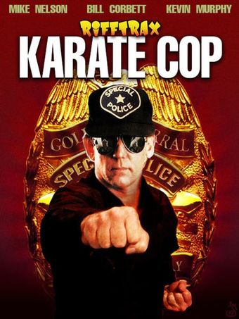 rifftrax: karate cop 2019 poster