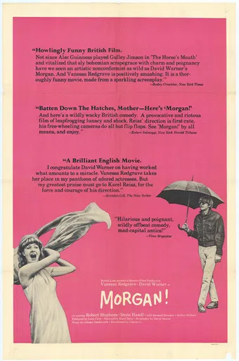 morgan: a suitable case for treatment 1966 poster