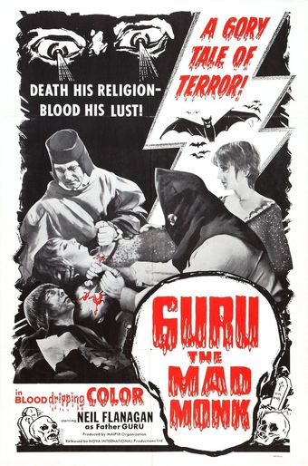 guru, the mad monk 1970 poster