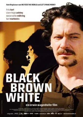 black brown white 2011 poster