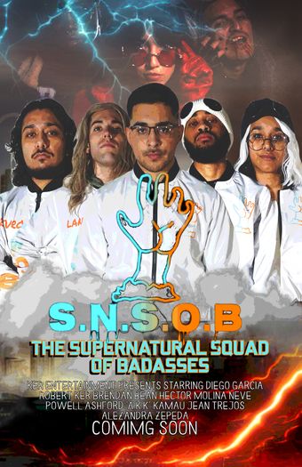 s.n.s.o.b - supernatural squad of badasses 2023 poster