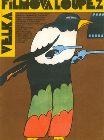 velká filmová loupez 1986 poster