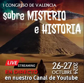 i congreso de valencia sobre misterio e historia 2024 poster