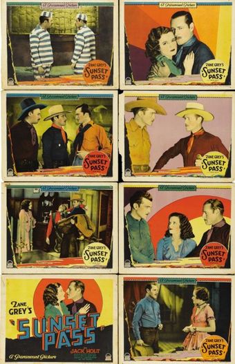 sunset pass 1929 poster